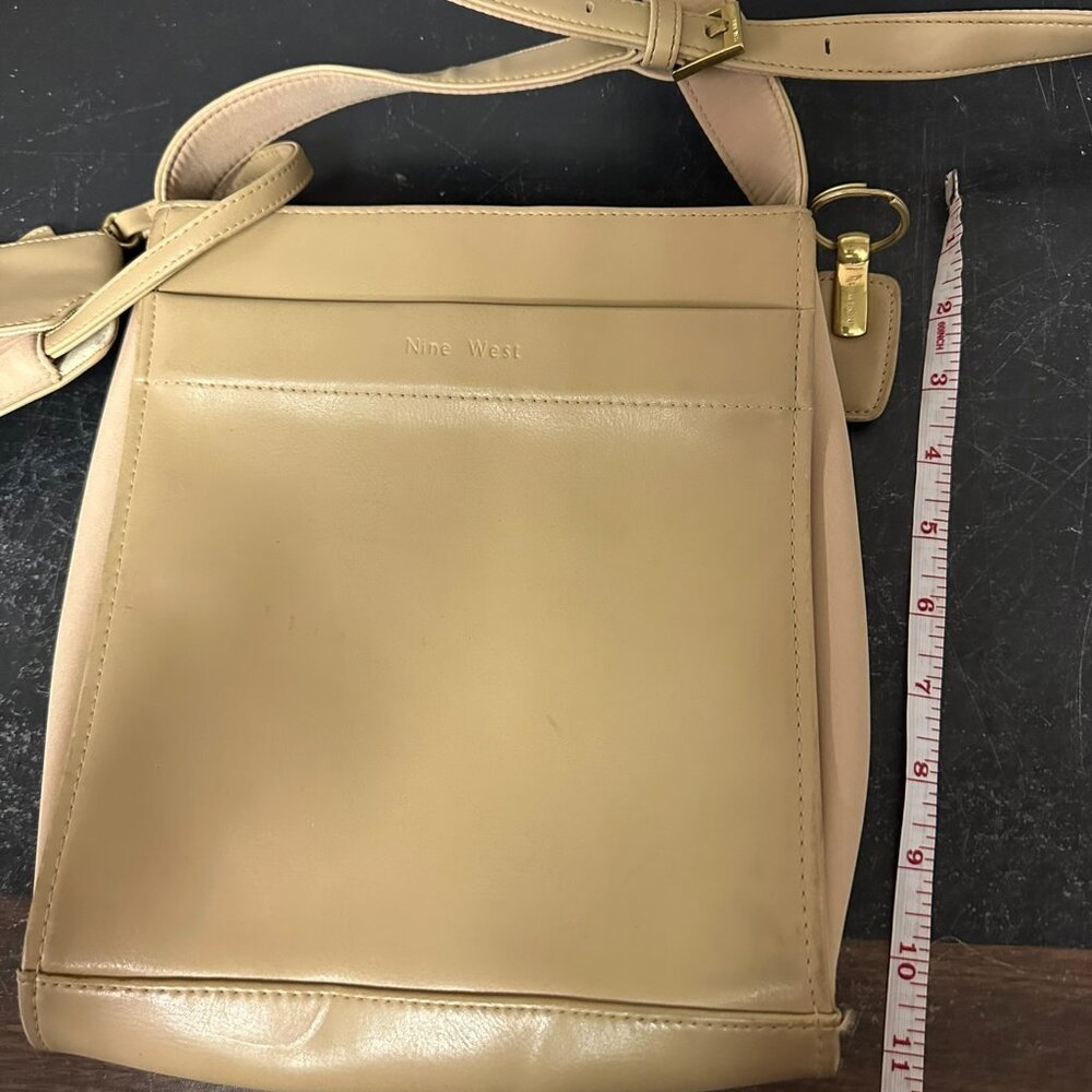Nine West Creamy Leather Shoulder Bag - Picture 5 of 10